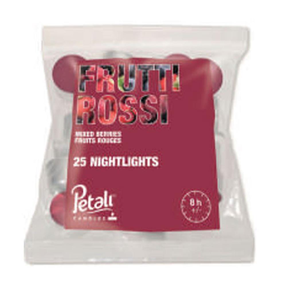 Petali Mixed Berries Nightlight Long Burning Tealights  (Bag of 25) £4.89